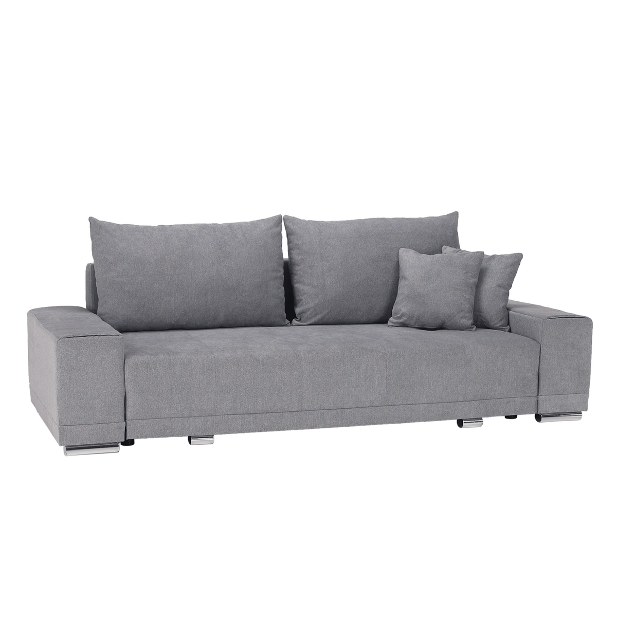 Canapea extensibilă, gri deschis, KEVAN BIG SOFA