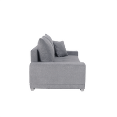 Canapea extensibilă, gri deschis, KEVAN BIG SOFA