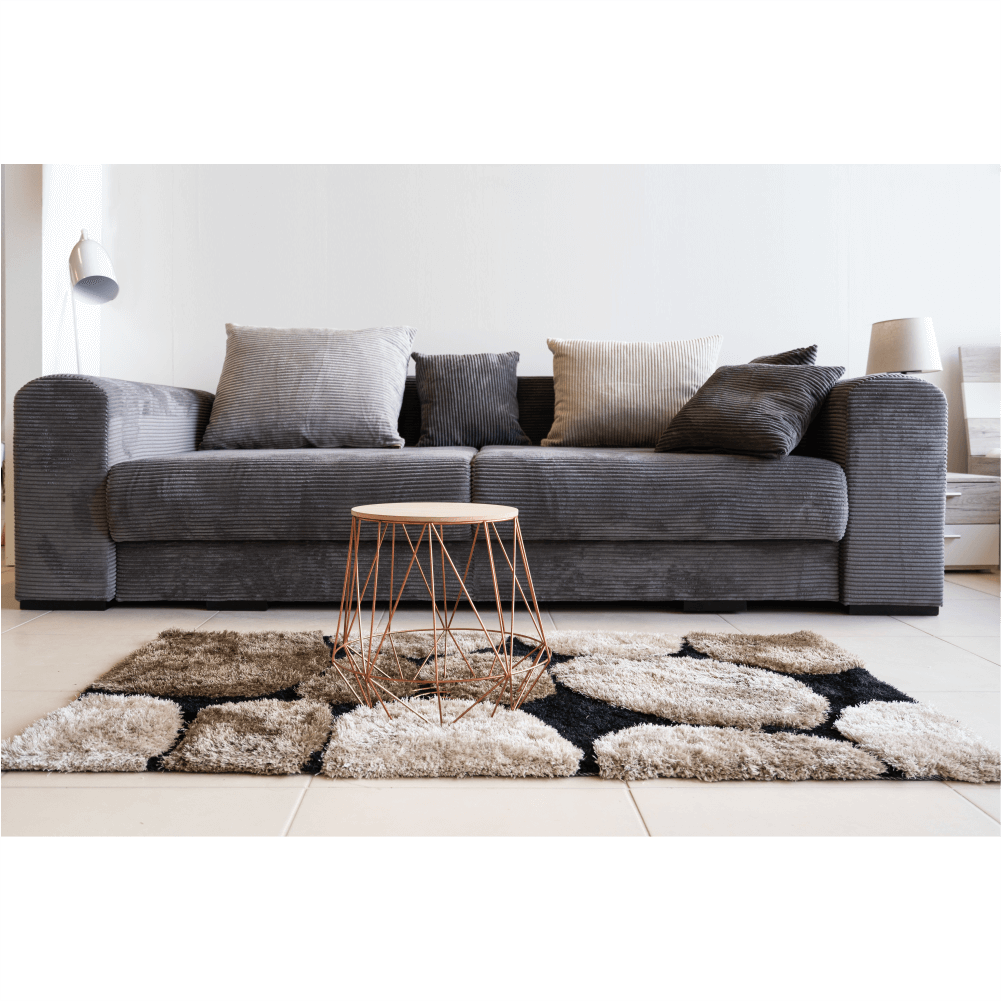 Canapea foarte spaţioasă, gri/gri deschis/bej, GILEN BIG SOFA