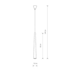 Lampa QUEBECK I BLACK
