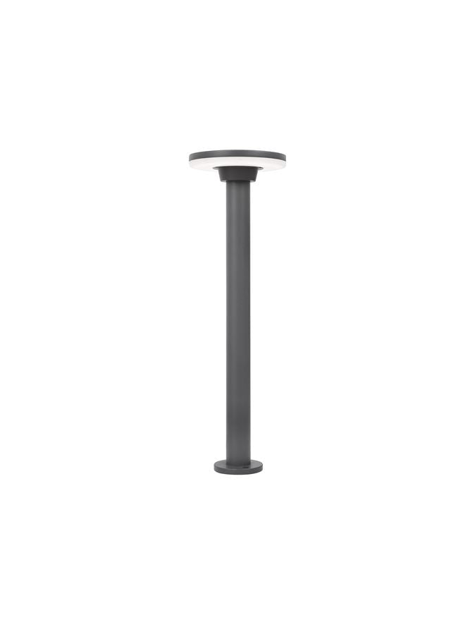 Proiector de gradina gri inchis din aluminiu si acrilic SUITE