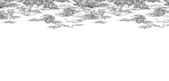 Tapet COTTON SKIES, BLACK