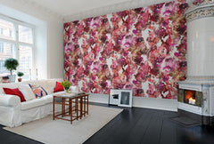 Tapet LILY POND, RED