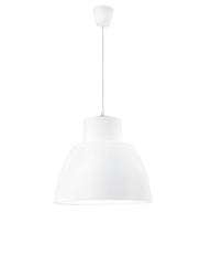 Lustra din silicon alba cu fir textil Vince