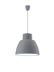 Lustra din silicon gri cu fir textil Vince